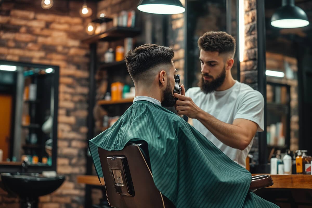 Fade and lineup in progress at FadeCraft