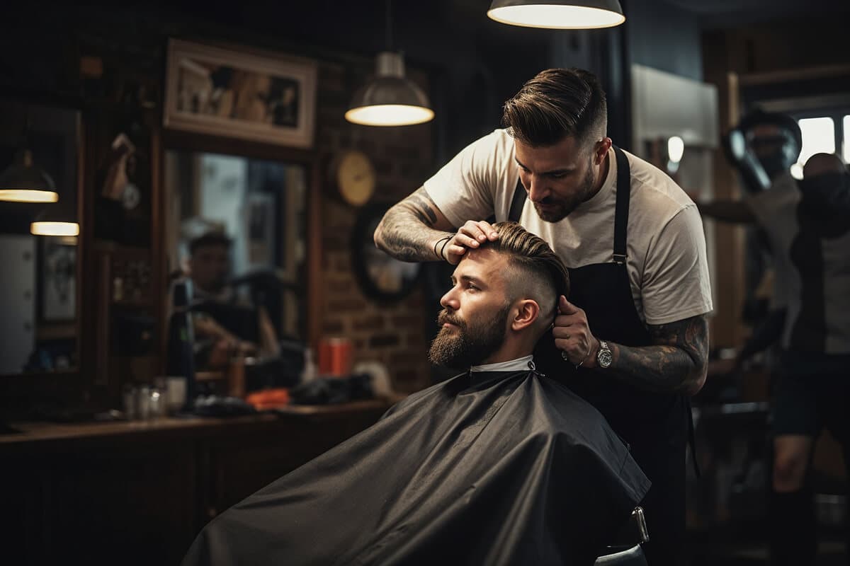 Beard trim and shape up