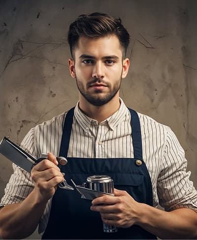 Marcus Cole, Senior Barber at FadeCraft
